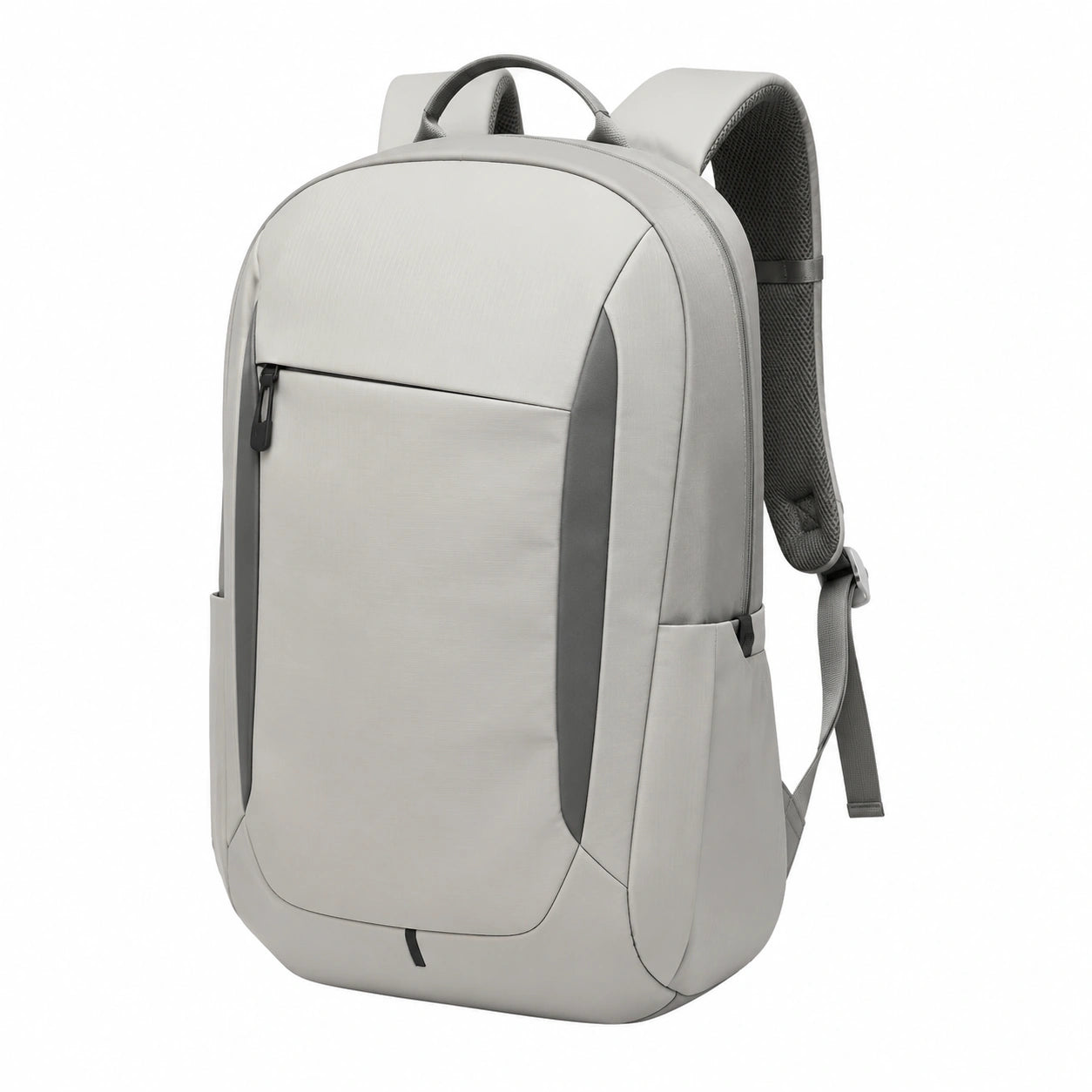 Minimalistischer Rucksack 15.6 Zoll Hellgrau