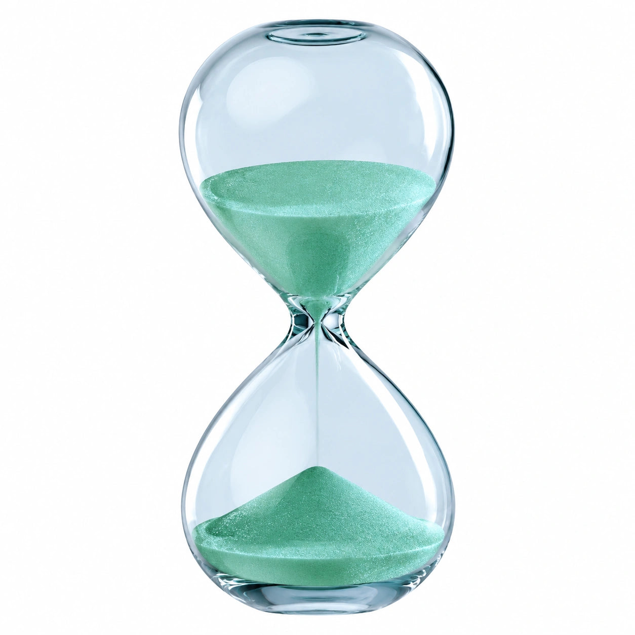 Sanduhr 15 Minuten Grün
